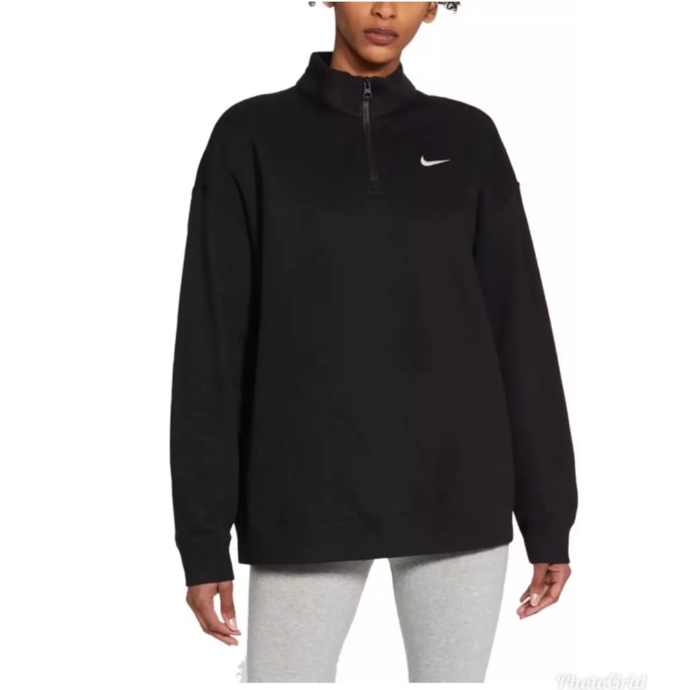 Nike Women's Sportswear 1/4 Zip Fleece Pullover